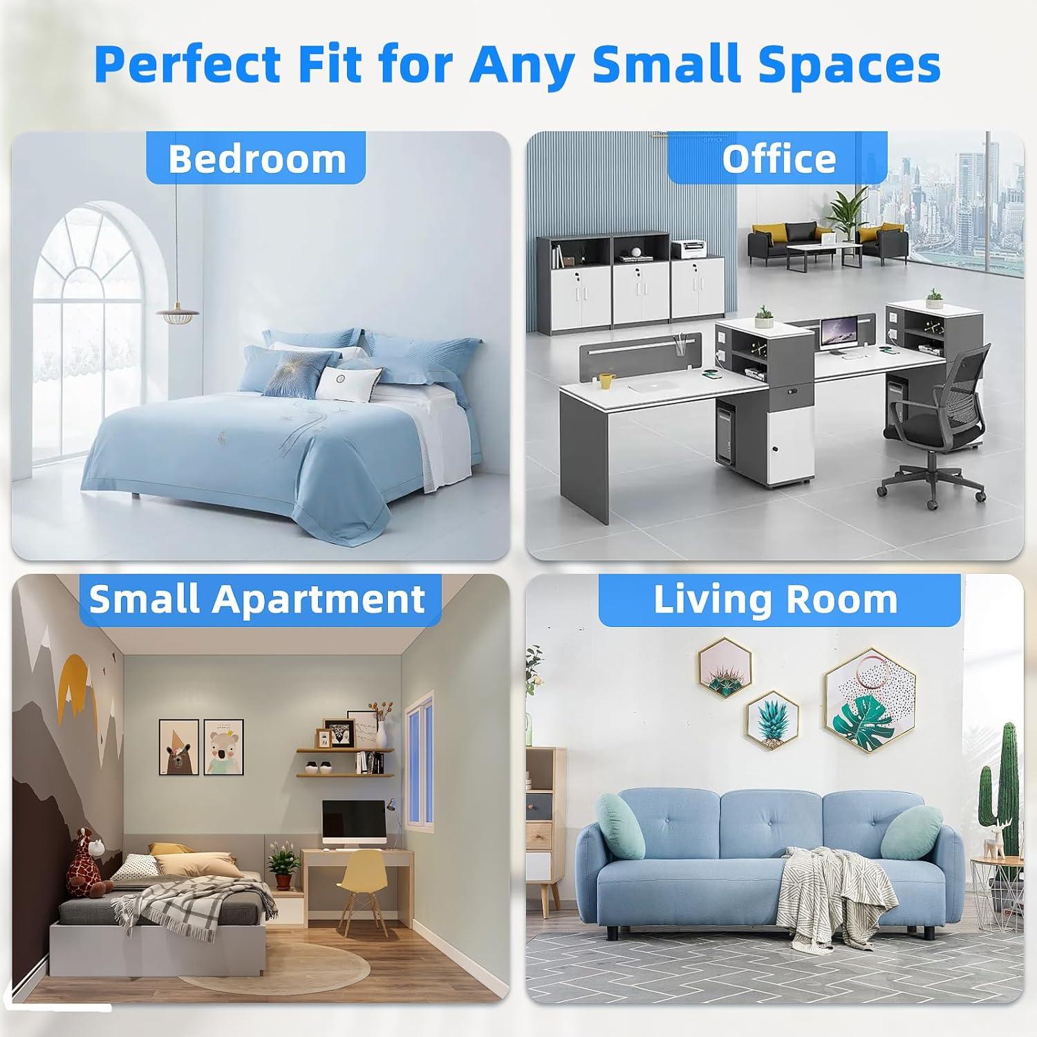 imageAntarctic Star 10000 BTU UShaped Window Air Conditioner Unit Cools up to 450 SqFt with 6 Modes 24H Timer Ultra Quiet Window AC Units with Full Window View Energy Saving Easy to Install White5 000 BTU