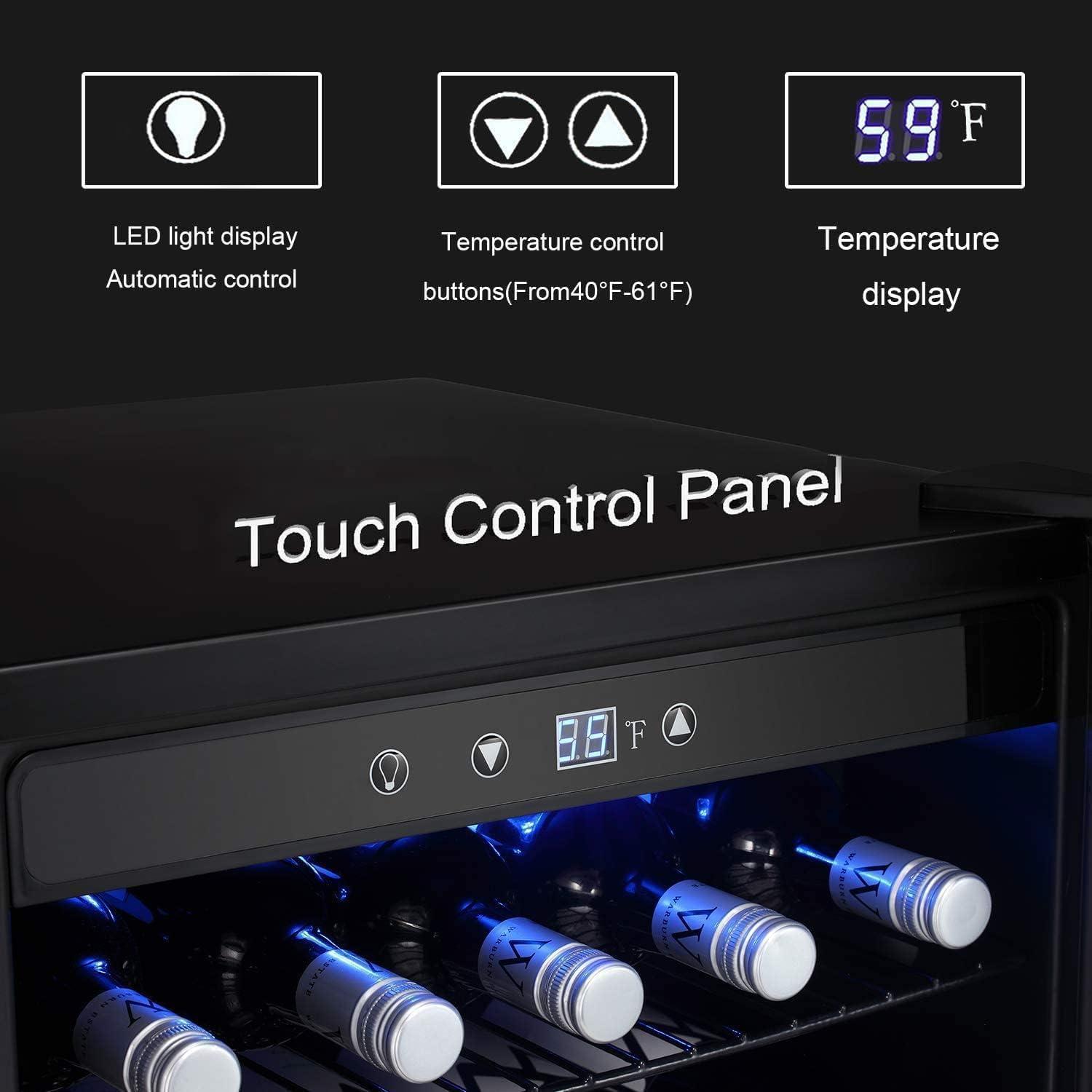 imageAntarctic Star Beverage Refrigerator Cooler  145 Can Mini Fridge Glass Door for Soda Beer or Wine Small Drink Dispenser Clear Front for Home Office or Bar Silver44cuft