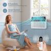 imageAntarctic Star 10000 BTU UShaped Window Air Conditioner Unit Cools up to 450 SqFt with 6 Modes 24H Timer Ultra Quiet Window AC Units with Full Window View Energy Saving Easy to Install White12 000 BTU Upgraded
