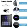 imageAntarctic Star 16cuft Wine CoolerCabinet Beverage Refigerator Small Wine Cellar Soda Beer Counter Top Bar Fridge Quiet Operation Compressor Freestanding Door Black Glass