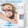 imageAntarctic Star 2in1 Water Cooler Dispenser with Builtin Ice Maker Freestanding Hot Cold Top Loading Water Dispenser 2 3 or 5 Gallon Bottle with Child Safety Lock White