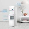 imageAntarctic Star 2in1 Water Cooler Dispenser with Builtin Ice Maker Freestanding Hot Cold Top Loading Water Dispenser 2 3 or 5 Gallon Bottle with Child Safety Lock White