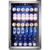 imageAntarctic Star Beverage Refrigerator Cooler  145 Can Mini Fridge Glass Door for Soda Beer or Wine Small Drink Dispenser Clear Front for Home Office or Bar Silver44cuft