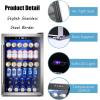 imageAntarctic Star Beverage Refrigerator Cooler  145 Can Mini Fridge Glass Door for Soda Beer or Wine Small Drink Dispenser Clear Front for Home Office or Bar Silver44cuft