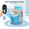 imageAntarctic Star Countertop Ice Maker Machine 30lbs24Hrs 3 Thickness Ice Cubes 16Pcs13 Mins2 Ways to Add Water SelfCleaning Ice Cube Maker wBasket and Scoop for HomeKitchenCampingRV GreyGERY