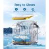 imageAntarctic Star Countertop Ice Maker Machine with Handle 2 Size Ice Cube 9 Cubes Ready in 6 Mins 26lbs24Hrs SelfCleaning Portable Ice Maker wBasket and Scoop for HomeKitchenCampingRV WhiteZ5812KBlack