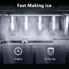 imageAntarctic Star Countertop Ice Maker Portable Ice Machine with HandleSelfCleaning Ice Makers 26Lbs24H 9 Ice Cubes Ready in 6 Mins SL for Home Kitchen Bar Party White