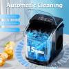 imageAntarctic Star Countertop Ice Maker Portable Ice MachineBullet Ice AutomaticCleaning Ice Makers 26Lbs24H 9 Ice Cubes Ready in 68 Mins for Home Kitchen Bar Party BlackBLACK