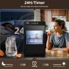 imageAntarctic Star Countertop Ice MakerPortable Ice Makers with SelfCleaning Bullet Ice Machine 26Lbs24H 9 Ice Cubes Ready in 6 Mins for Kitchen Bar Party RV GreyBlack