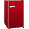 imageAntarctic Star Mini Upright Freezer 23 cuft Compact freezer with Removable Shelves and Adjustable Thermostatfor HomeKitchenOfficeBlackRED