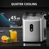 imageAntarctic Star Nugget Ice Maker Countertop with Soft Chewable Ice Portable Sonic Ice Maker with Basket and Scoop Removable Top Cover AutoCleaning for HomePartyRVCamping