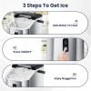 imageAntarctic Star Nugget Ice Makers Countertop with SelfCleaning 35lbs24H Portable Sonic Ice Maker Machine with HandleBasketScoop for Home Kitchen Office CampingStainless Steel SilverStainless Steel Silver