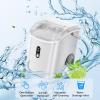 imageNugget Countertop Ice Maker with Soft Chewable Pellet Ice Automatic 34lbs in 24 HoursPebble Portable Ice Machine with Ice Scoop SelfCleaning OneClick Operation for KitchenOffice White