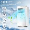 imagePortable Air Conditioners 8000 BTU with Remote Control 4 in 1 Free Standing Cooling AC with Fan ampamp Dehumidifier ampamp Cools 24H Timer Sleep Mode Windows Sealing Kit for Room8000 BTU