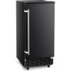 imageAntarctic Star 15quot W Commercial Under Counter Ice Maker Machine 40PCS20Min80 LbDay AutoCleaning ampamp 24H Timer Freestanding Ice Maker Ideal for Commercial ampamp Home SilverBLACK