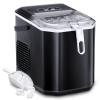 imageAntarctic Star Countertop Ice Maker Portable Machine with HandleSelfCleaning Makers 26Lbs24H 9 Cubes Ready in 6 Mins SL ice for Home Kitchen Bar Party Black