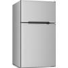 imageAntarctic Star Mini Compact Refrigerator 32 CuFt Separate Freezer Double 2Door Adjustable Removable Shelves for ApartmentDormOfficeBLACKGREY