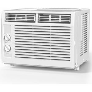 imageAntarctic Star 10000 BTU UShaped Window Air Conditioner Unit Cools up to 450 SqFt with 6 Modes 24H Timer Ultra Quiet Window AC Units with Full Window View Energy Saving Easy to Install White5 000 BTU