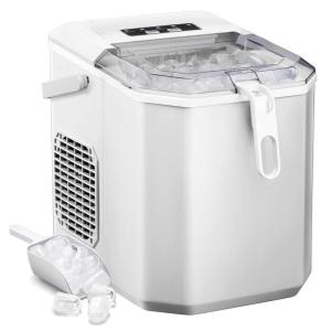 imageAntarctic Star Countertop Ice Maker Portable Ice Machine with HandleSelfCleaning Ice Makers 26Lbs24H 9 Ice Cubes Ready in 6 Mins SL for Home Kitchen Bar Party White