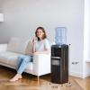 imageAntarctic Star 3in1 Hot and Cold Water Cooler Dispenser with Builtin Ice Maker for 3 to 5 Gallon Bottle Water Dispenserwith Child Safety LockBlackBlack