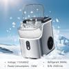 imageAntarctic Star Nugget Ice Maker with Soft Chewable Pellet Ice Pebble Portable Countertop Ice Machine 36Lbs24H Automatic Cleaning Sonic Ice OneClick Operation for Kitchen Stainless Steel Silver