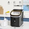 imageIce Cube Maker Antarctic Star Countertop Ice Machine 2 Ways to Add Water 30Lbs24H 16Pcs13Mins SelfCleaning Ice ScoopampampIce Basket for KitchenOfficeBar Black