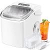 imageAntarctic Star Countertop Ice Maker Portable Ice Machine with HandleSelfCleaning Ice Makers 26Lbs24H 9 Ice Cubes6 Mins for Home Kitchen Bar Party White