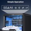 imageAntarctic Star Crescent Ice MakerCountertop Ice Maker with Portable Crescent Ice27 Lbs24H16Pcs in 15MinsSelfCleaningfor HomeKitchenOfficeParty