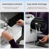 imageAntarctic Star Nugget Ice Maker Countertop Chewable Pellet Ice Machine with Self Cleaning Function Pebble Portable Ice Maker with Ice Scoop for Home Kitchen Office White