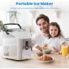imageAntarctic Star Nugget Ice Makers Countertop Portable Ice Maker Machine with SelfCleaning 35lbs24H Crushed Ice Machine with Handle ampamp Scoop for Home Kitchen Office and CampingStainless Steel