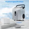 imageAntarctic Star Nugget Ice Makers Countertop Portable Ice Maker Machine with SelfCleaning 35lbs24H Crushed Ice Machine with Handle ampamp Scoop for Home Kitchen Office and CampingStainless Steel
