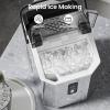 imageAntarctic Star Nugget Ice Makers Countertop Portable Ice Maker Machine with SelfCleaning 35lbs24H Crushed Ice Machine with Handle ampamp Scoop for Home Kitchen Office and CampingStainless Steel