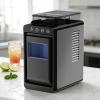 imageAntarctic Star Countertop Ice Maker 26lbs24H Ice Machine SelfCleaning Portable Ice Maker with 11lb Storage 8 Bullet Ice in 6 Mins Compact Ice Maker for HomeOfficeOutdoor BlackSMALL