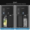imageAntarctic Star Countertop Ice Maker amp Cold Water Dispenser 33L Removable Water Tank 9 Bullet Ice Cubes per 8 Mins 26lbs24H 2 Ice Size Options Ideal for HomeOfficeDormBlack