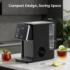imageAntarctic Star Countertop Ice Maker amp Cold Water Dispenser 33L Removable Water Tank 9 Bullet Ice Cubes per 8 Mins 26lbs24H 2 Ice Size Options Ideal for HomeOfficeDormBlack