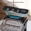 imageAntarctic Star Ice Makers Countertop with Handle 9 Bullet Ice Cubes in 6 Mins 26lbsDay Portable Ice Machine with AutoCleaning Basket and Scoop for Home Kitchen Office Party