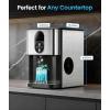 imageAntarctic Star Nugget Ice Maker Countertop with Soft Chewable Ice 44Lbs24H Portable Pellet Ice Machine with SelfCleaning OneClick Operation for HomeKitchenOffice Stainless Steel SilverClassic Silver