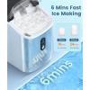 imageAntarctic Star Nugget Ice Maker Countertop34Lbs24H OneClick Operation SelfCleaning Ice ScoopampIce Basket Stainless Steel Pebble Ice Machine for KitchenOfficeBar Steel BlackStainless Steel