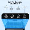imageAntarctic Star Ice Maker Portable Ice Machine with SelfCleaning Function 8 Cubes in 6 Mins Fast Countertop Ice Making Compact Ice Maker for Home Kitchen RV Travel Matte BlackSteel