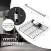 imageAntarctic Star 145 Can Wine CoolerCabinet Beverage Refrigerator Freestanding Small Wine Cellar for Soda Beer Counter Top Bar Fridge Quiet Operation Compressor Digital Door Black Glass 44CuFt