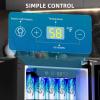 imageAntarctic Star 15 Inch Outdoor Beverage Refrigerator 135 Can Stainless Steel Mini Fridge Undercounter Builtin or Freestanding Fast Cooling Low Noise Wine Cooler for Home Patio 3250F