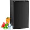 imageAntarctic Star 32 CuFt Mini Fridge with Freezer Small Refrigerators with Adjustable Thermostat Low Noise Energy Saving Compact Refrigerators for College Dorm Office Apartment Stainless SteelBLACK