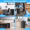 imageAntarctic Star 32 CuFt Mini Fridge with Freezer Small Refrigerators with Adjustable Thermostat Low Noise Energy Saving Compact Refrigerators for College Dorm Office Apartment Stainless SteelBLACK