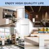 imageAntarctic Star 32 CuFtMini Refrigerator with FreezerDouble Door Mini FridgeCompact RefrigeratorAdjustable ThermostatMini Refrigerator for BedrooOfficeDormKitchenGRAYWHITE