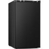 imageAntarctic Star 45 CuFt Compact Refrigerator with FreezerMini Fridge Single Door with Adjustable ThermostatRemovable Glass Shelves for ApartmentDormOfficeBLACKBLACK