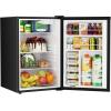 imageAntarctic Star 45 CuFt Compact Refrigerator with FreezerMini Fridge Single Door with Adjustable ThermostatRemovable Glass Shelves for ApartmentDormOfficeBLACKBLACK