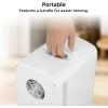 imageAntarctic Star 4L6 Can Portable Mini FridgePersonal Compact RefrigeratorSmall Cooler for FoodDrinks or Skin Care ACDC for Bedroom Car Office amp Dorm BlackWhite