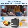 imageAntarctic Star 4L6 Cans Compact RefrigeratorPortable Mini Fridge Skin CareCooler and Warmer for BedroomCarOffice amp Dorm Small Cooler for CosmeticsBeverageFoodPINKBlack