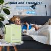 imageAntarctic Star 4L6 Cans Compact RefrigeratorPortable Mini Fridge Skin CareCooler and Warmer for BedroomCarOffice amp Dorm Small Cooler for CosmeticsBeverageFoodPINKGreen