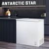 imageAntarctic Star 70 Cu ft Chest Freezer 68to 4 Free Standing Top open Door Compact Freezer with Adjustable Temperature Defrost Water DrainPower Saving WhiteWHITE68200
